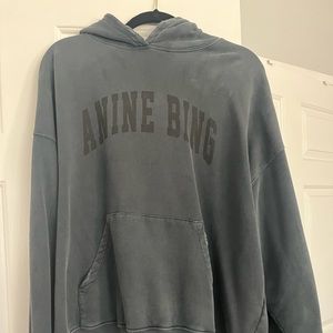 Anine Bing Harvey oversized hooded sweatshirt